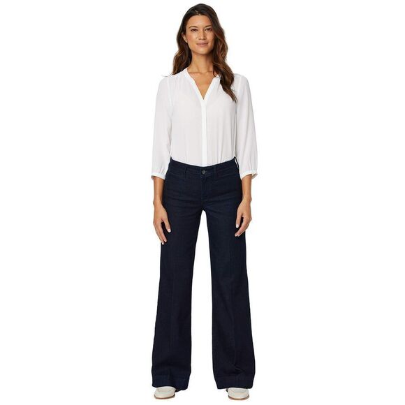 NYDJ Women's Teresa Trouser Jeans-Premium Denim 8 Dark Enzyme